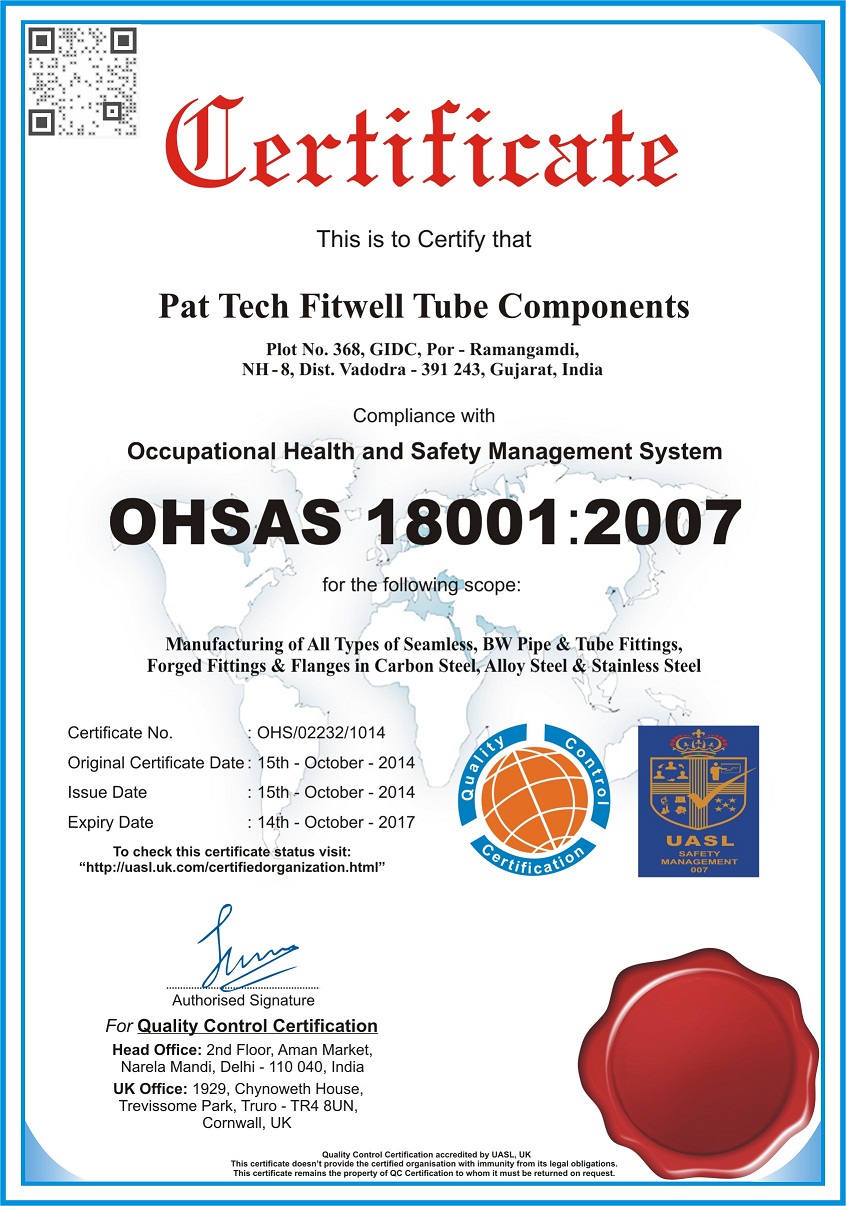 PFTC-ISO-18001-2007